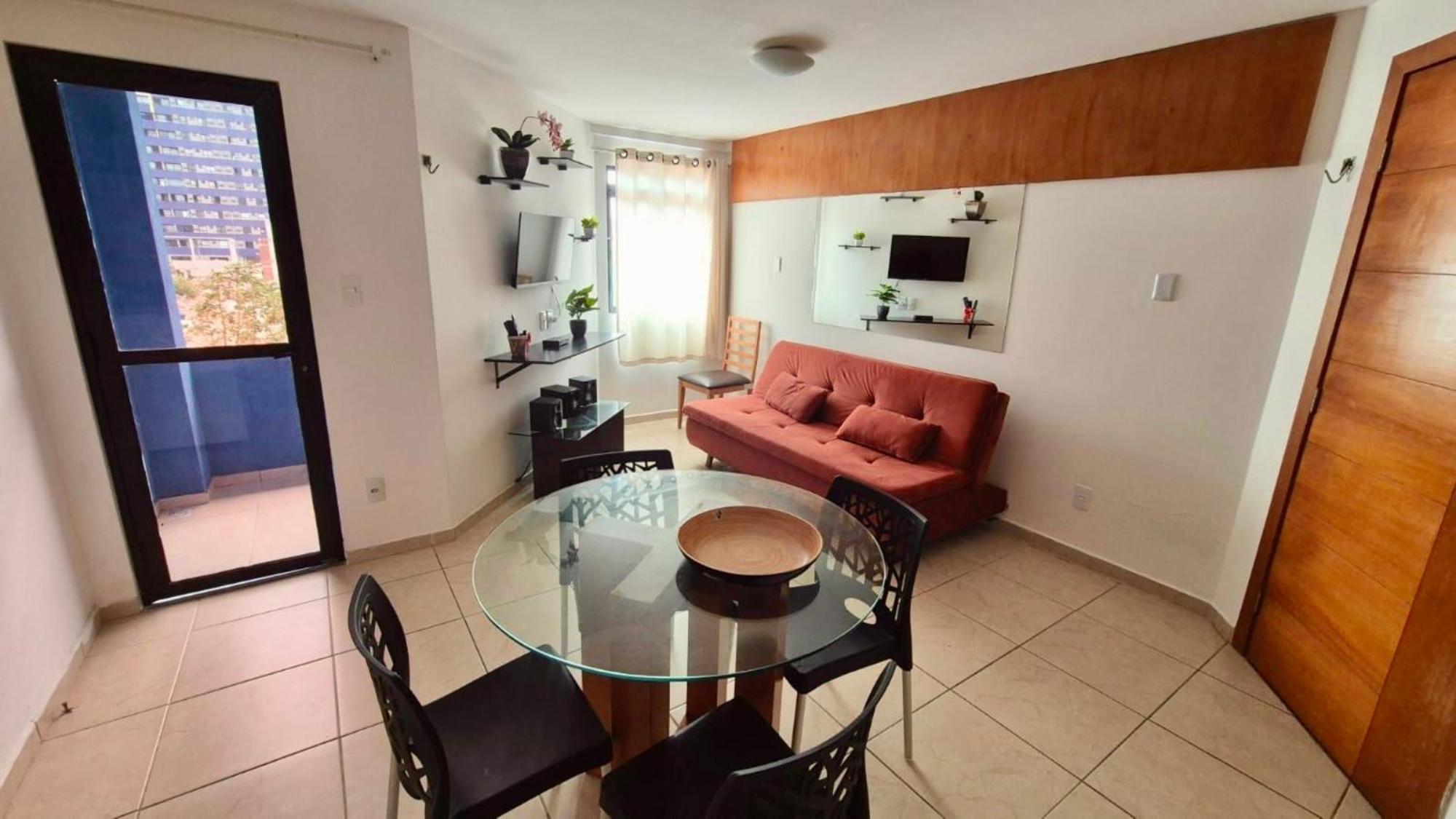Апартаменты Aconchegantes Flats, 1 E 2 Qtos, Em Ponta Negra Натал Экстерьер фото